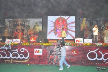 Rudramadevi Movie Audio Launch